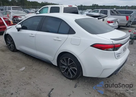2021 Toyota Corolla Xse z USA, uszkodzony, nr VIN 5YFT4MCE9MP077929